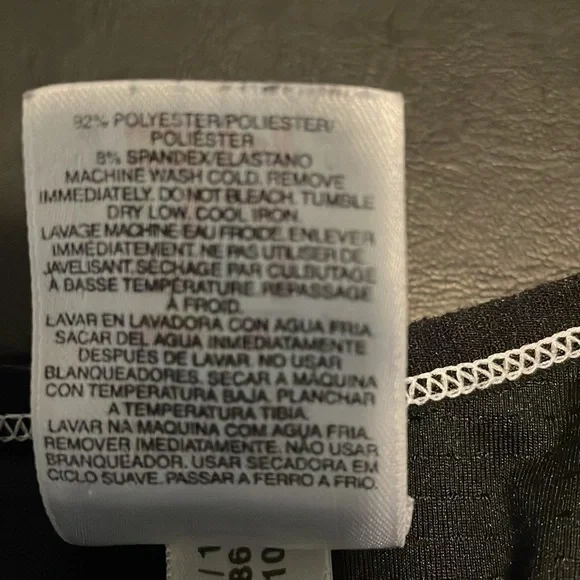 ADIDAS Climalite Black Logo Athletic Sport Top, Women’s Medium - Picture 7 of 7